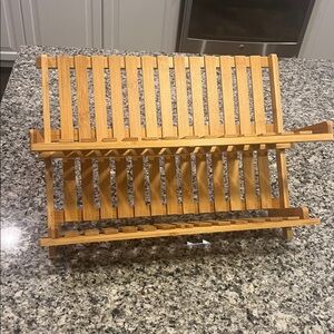Martha Stewart Bamboo Dish Drying Rack